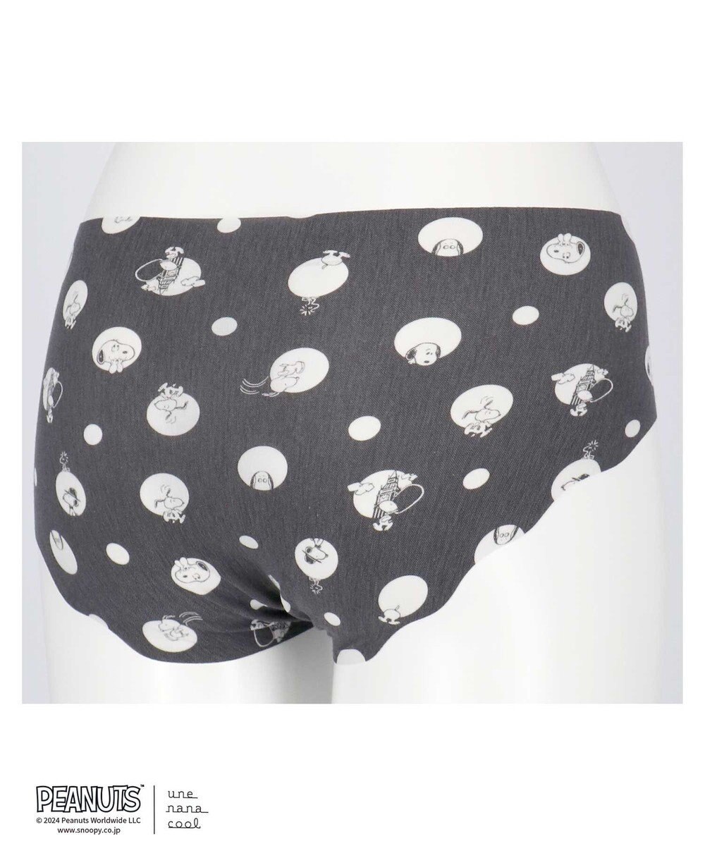une nana cool MADE WITH PEANUTS 【綿混】フラット仕上げショーツ 
