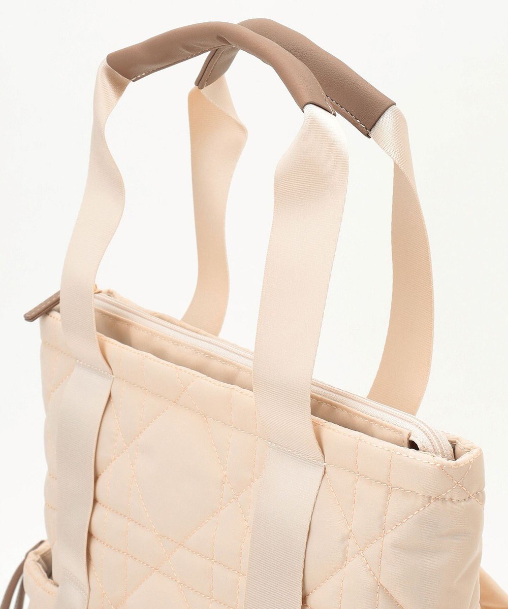 LA BAGAGERIE グリッドキルティングリュック 