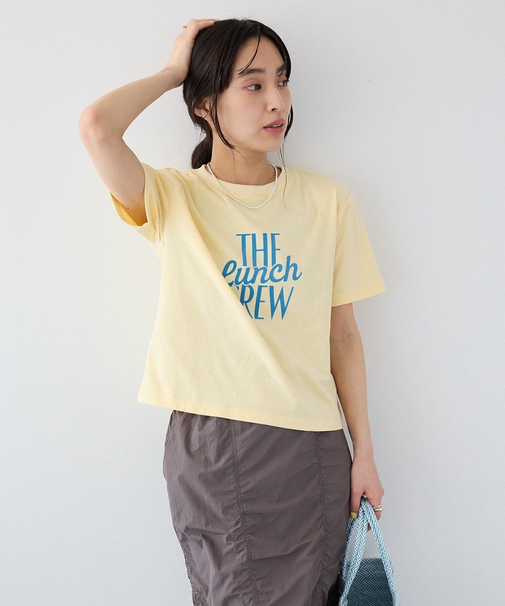 CRAFT STANDARD BOUTIQUE フロッキープリントＴシャツ 