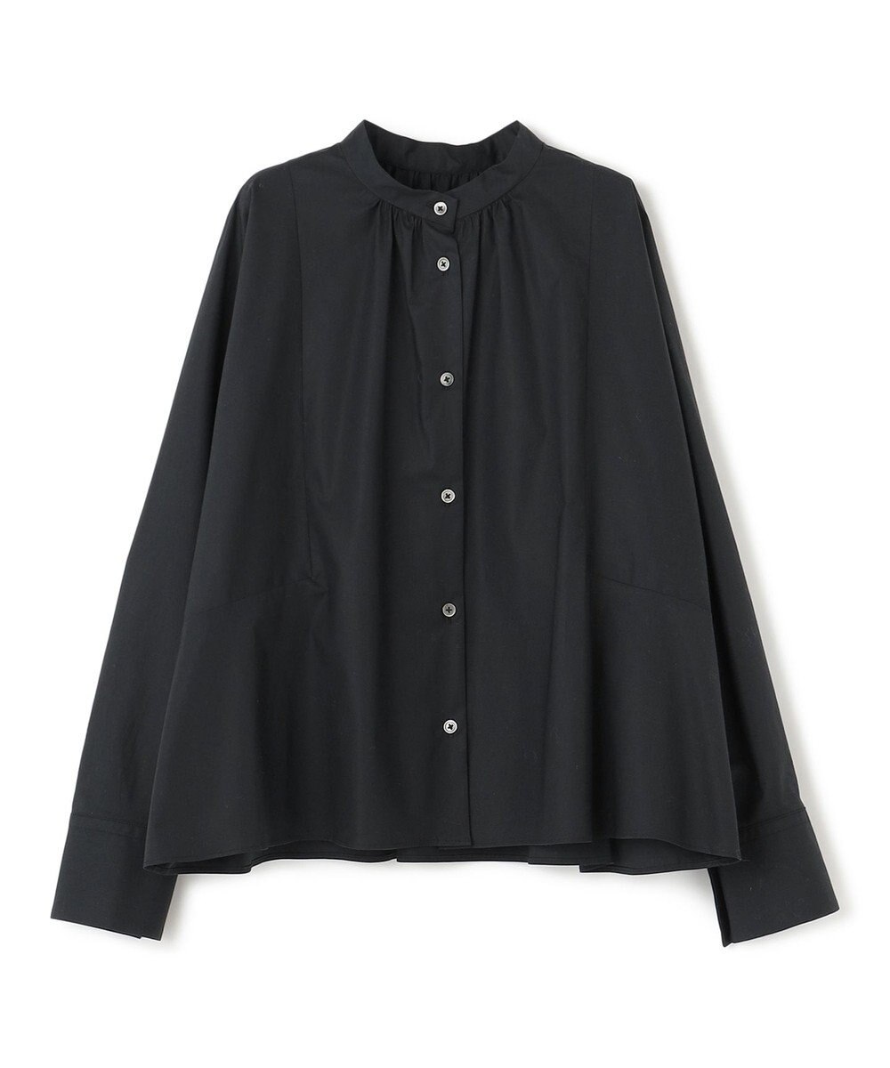 UNFILO 【新色追加】ギャザーワイドシャツ 