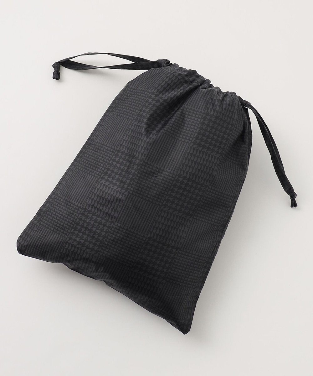 MOONBAT FLAT PURE レインコート チェック柄 リュック対応 ユニセックス 収納袋付き 