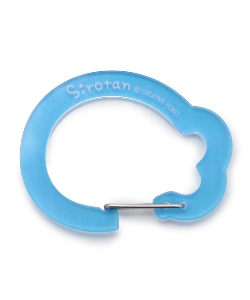 Mother garden しろたん アクリルカラビナ 《水色》 単品 