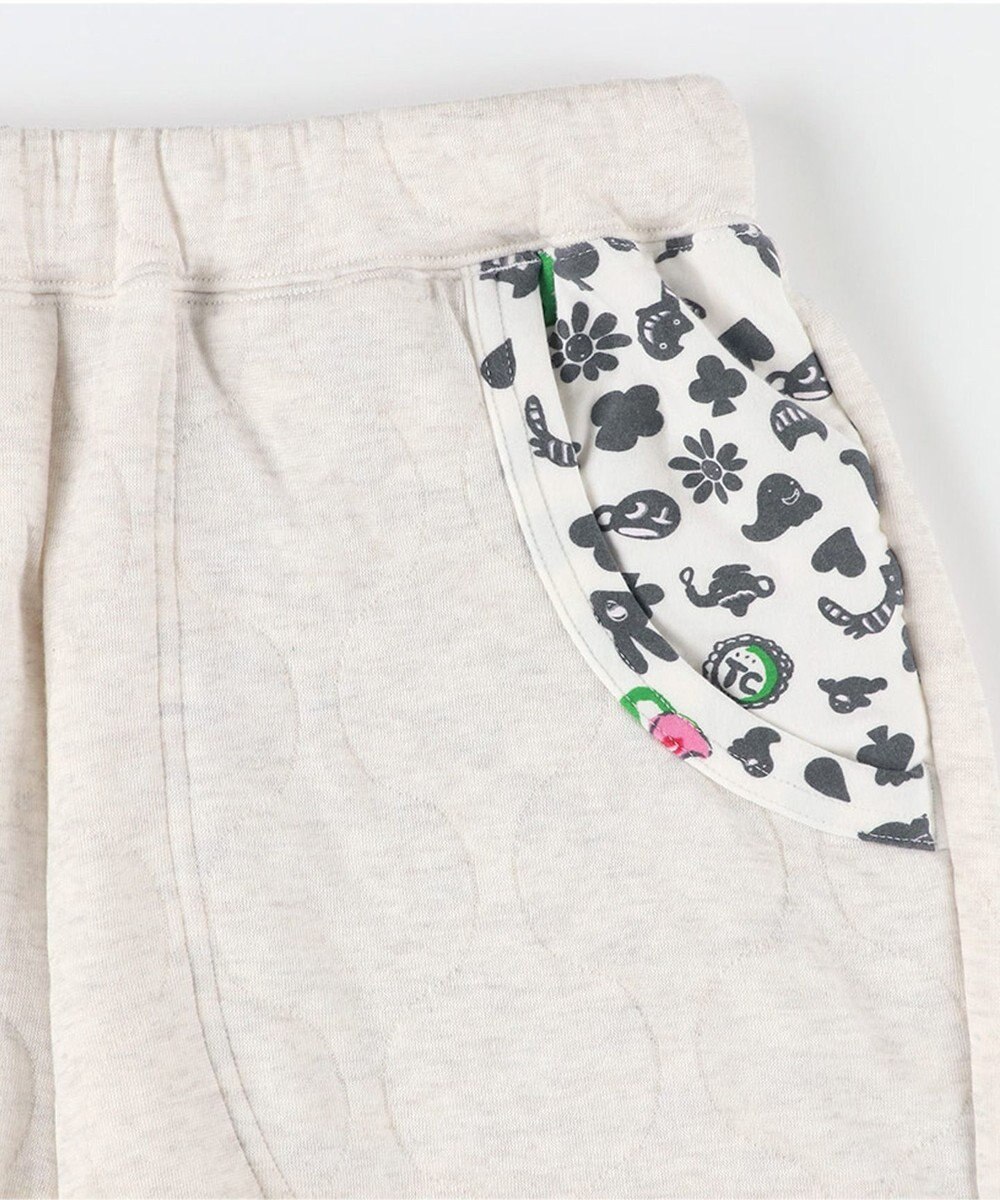 tsumori chisato SLEEP ツモリチサト ボトムス キルトニット素材(本体) あったか 長ズボン ルームウェア レディース UOW432 /ワコール 