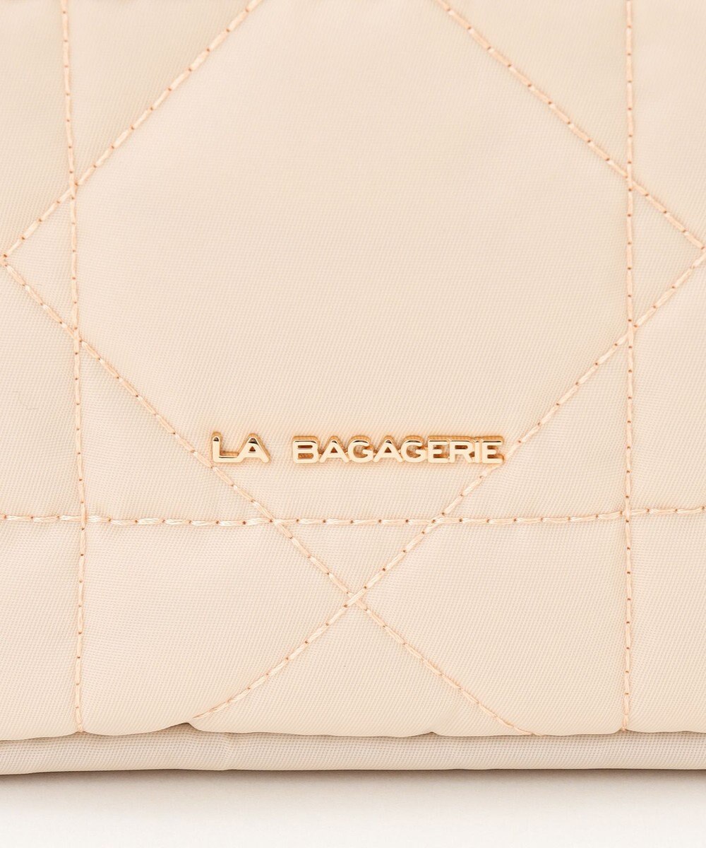 LA BAGAGERIE グリッドキルティングリュック 