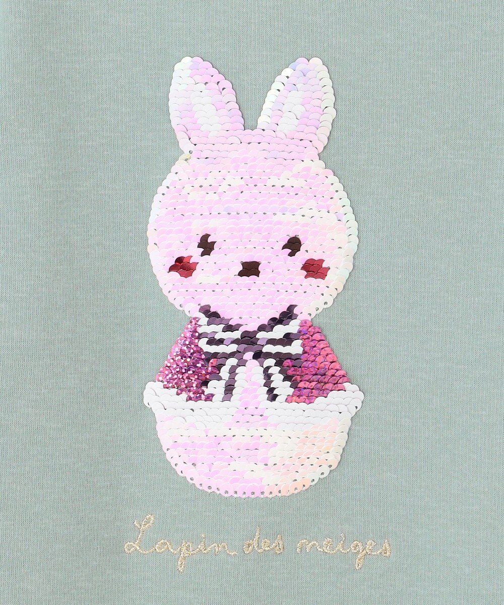 ANY KIDS 裏シャギーミラクルスパンコールトレーナー 