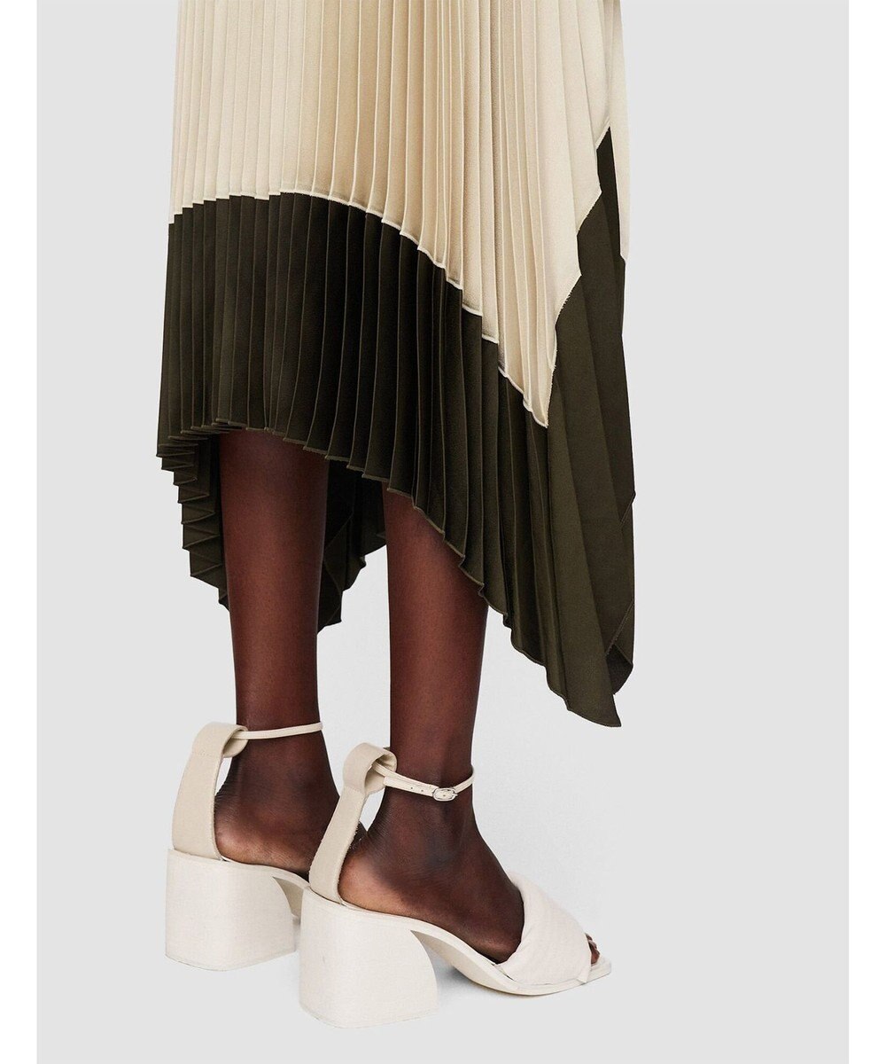 JOSEPH ニットウィーブプリッセ アニメーション　Vネックドレス 