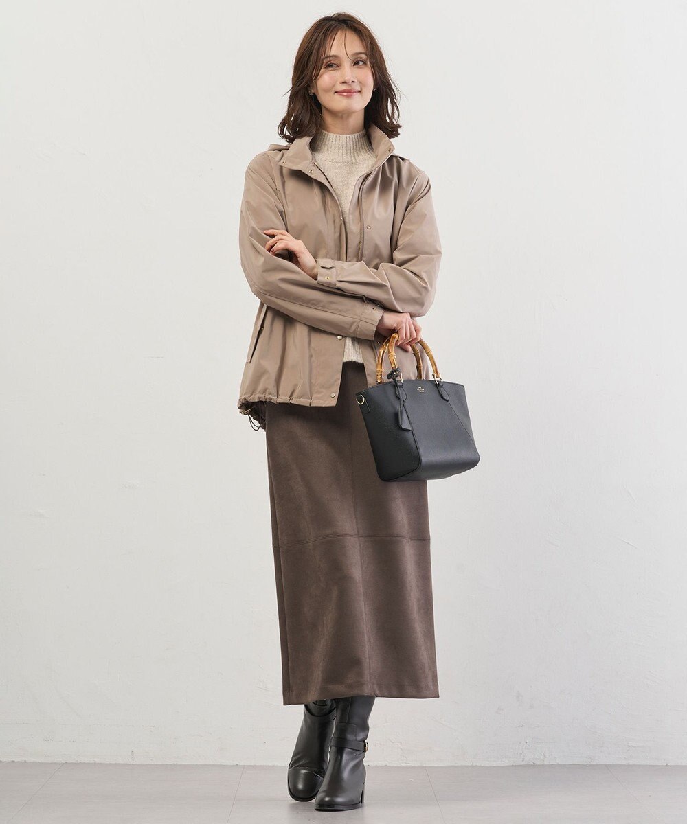 J.PRESS LADIES L 【2way】Artirosa フーデッド コート 