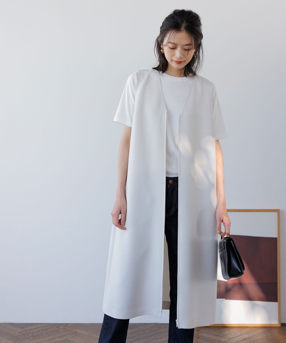 ANY L 【UVケア・接触冷感】コンパクトクルーネックＴシャツ 