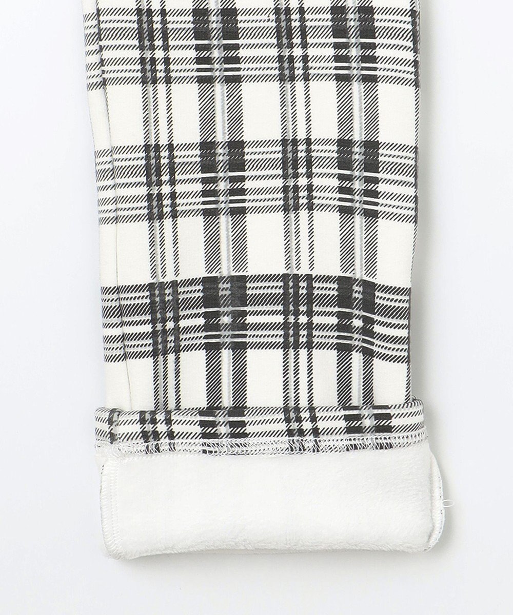 組曲 KIDS 【150-160㎝】シャギーチェック パンツ 