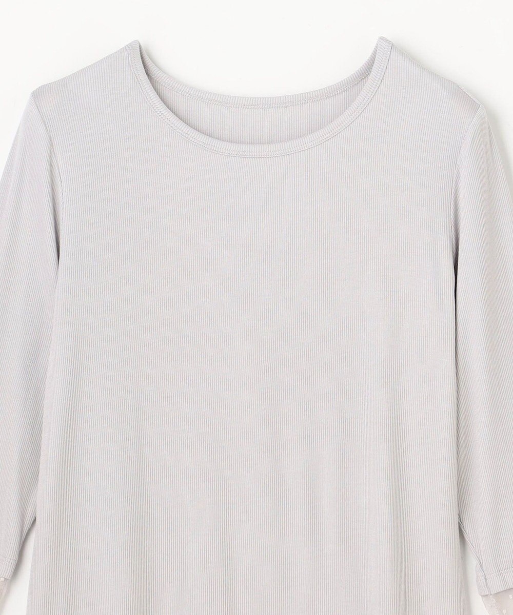 ANY 袖ドットチュールコンビインナー 