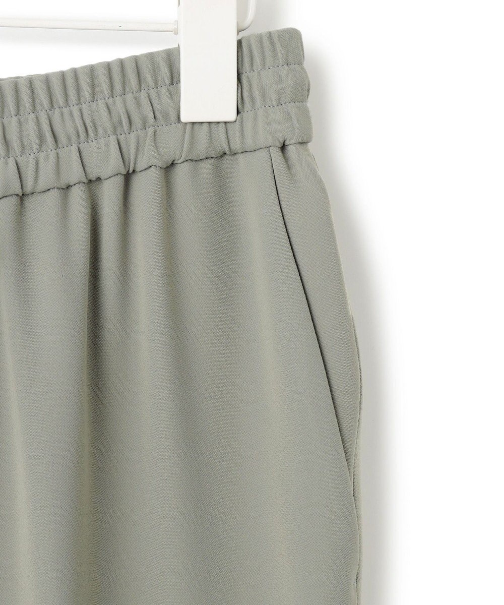 ICB 【UVカット・防シワ・洗える】ライトダブルクロス ドロストパンツ 