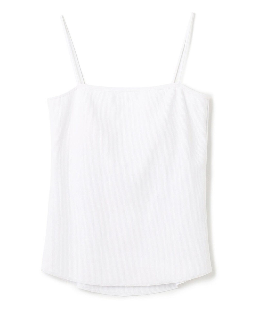uncrave リブ キャミソール(カップ付き) 