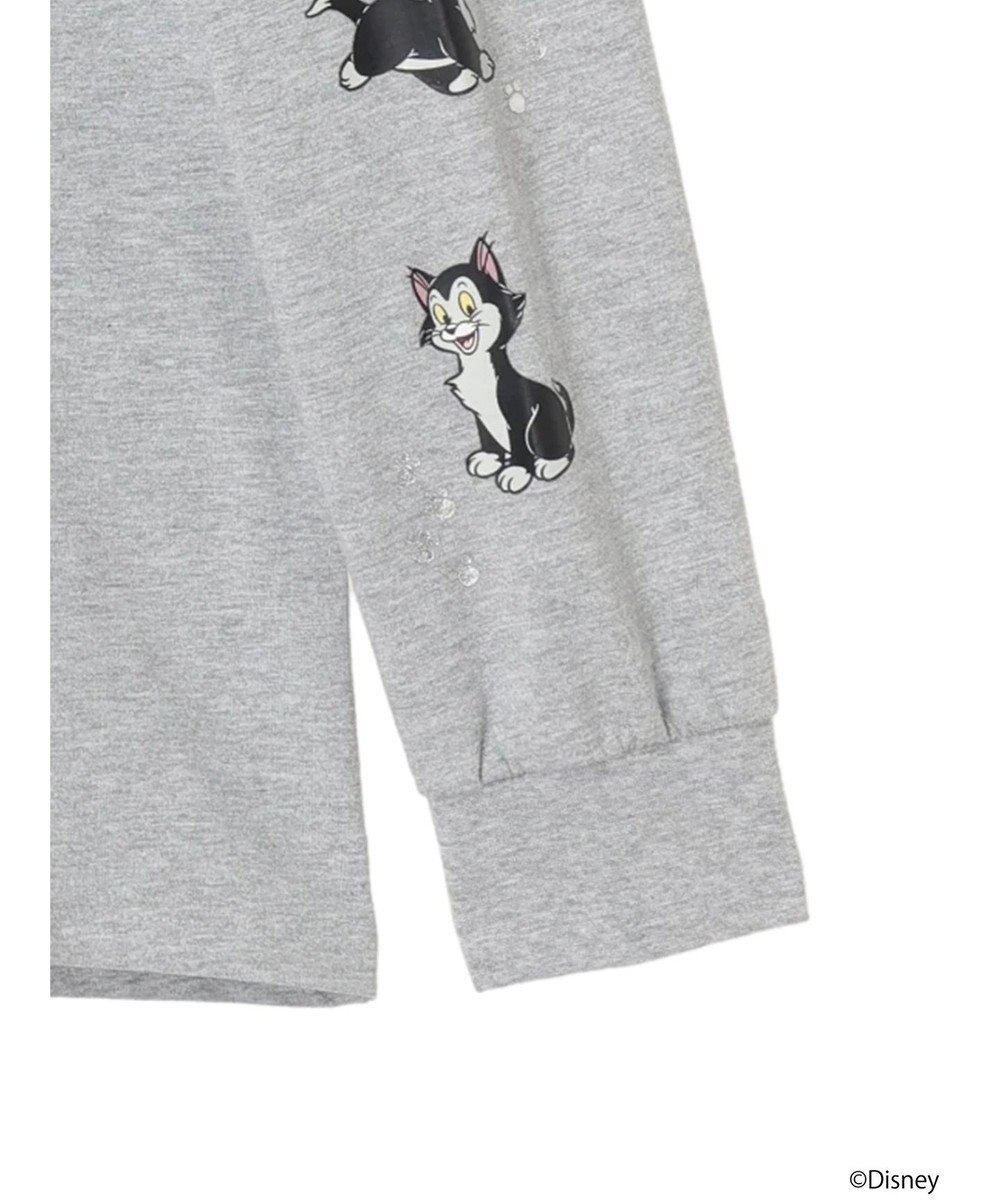 earth music&ecology Ｄｉｓｎｅｙ／袖プリントフィガロロンＴ 