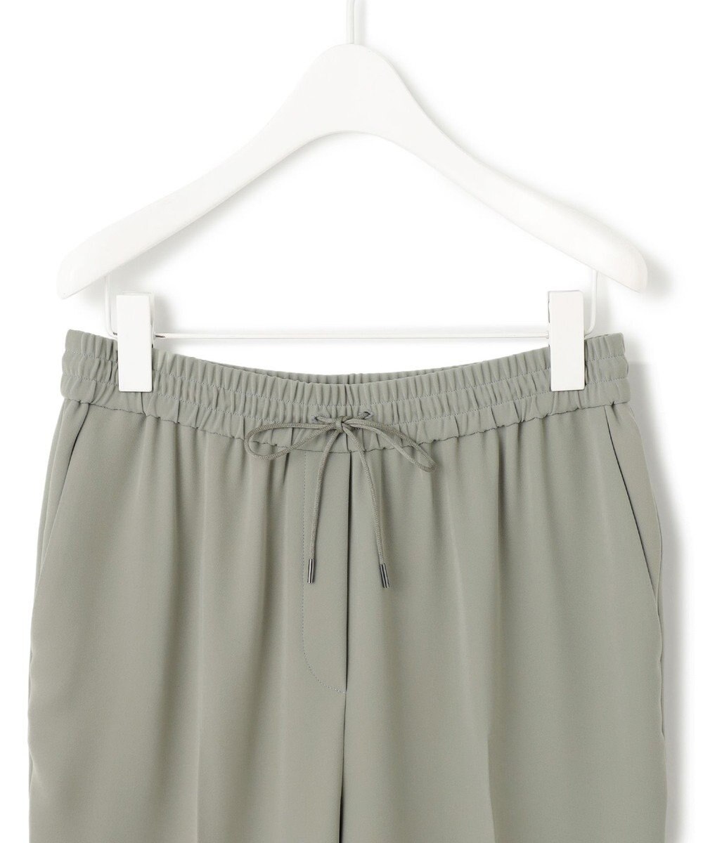 ICB 【UVカット・防シワ・洗える】ライトダブルクロス ドロストパンツ 