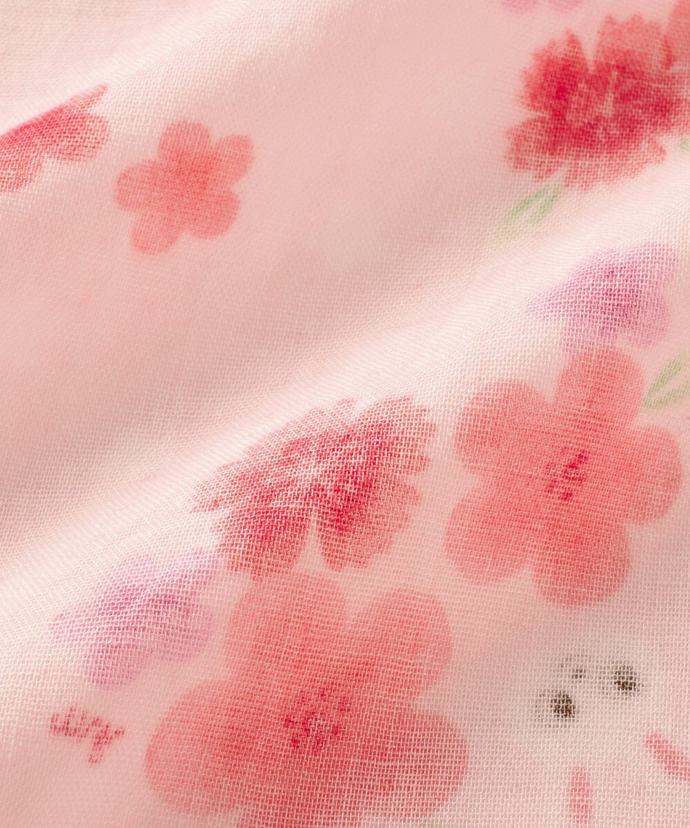 MIKI HOUSE HOT BISCUITS 【ミキハウス】【50-80cm】お花うさこ甚平オール 