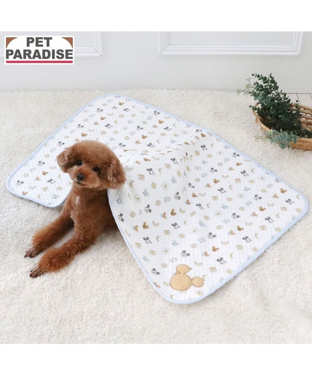 PET PARADISE ディズニー ミッキーマウス ブランケット 《パン柄》 
