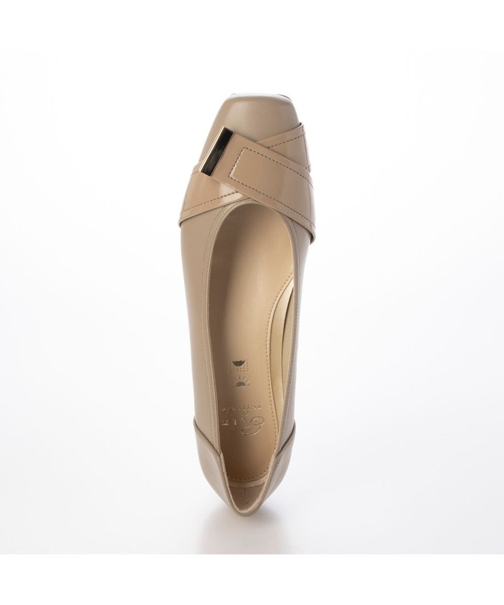 Riz raffinee <Riz raffinee>【レイン対応】ベルト巻きスクエアトゥパンプス 