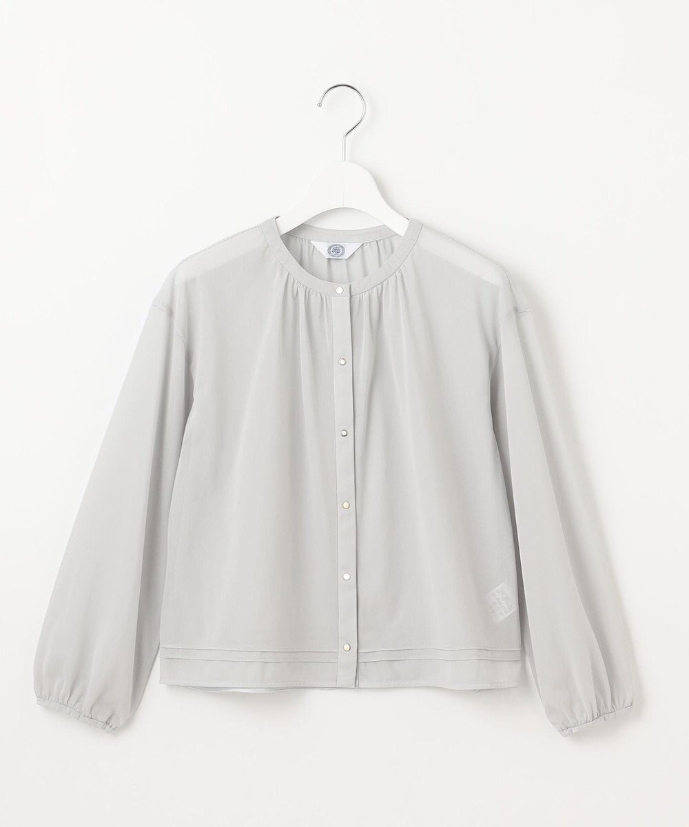 J.PRESS LADIES L 【洗える】シアー カーディガン 