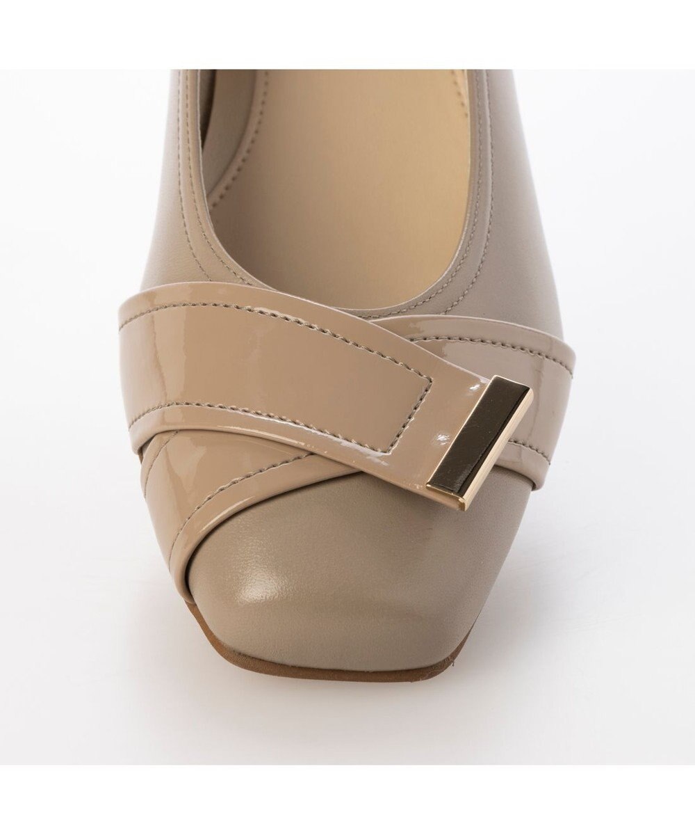 Riz raffinee <Riz raffinee>【レイン対応】ベルト巻きスクエアトゥパンプス 