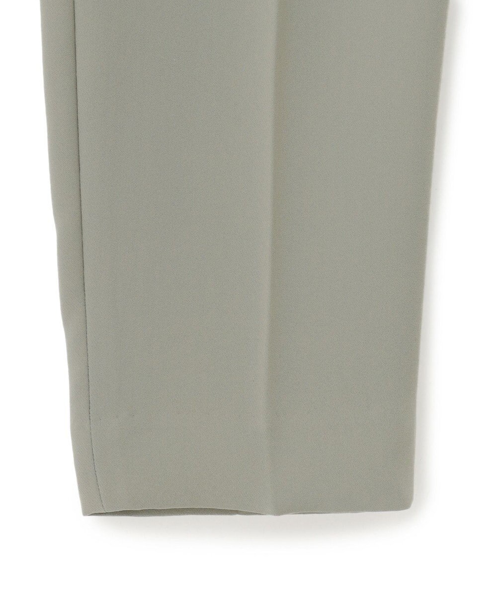 ICB 【UVカット・防シワ・洗える】ライトダブルクロス ドロストパンツ 