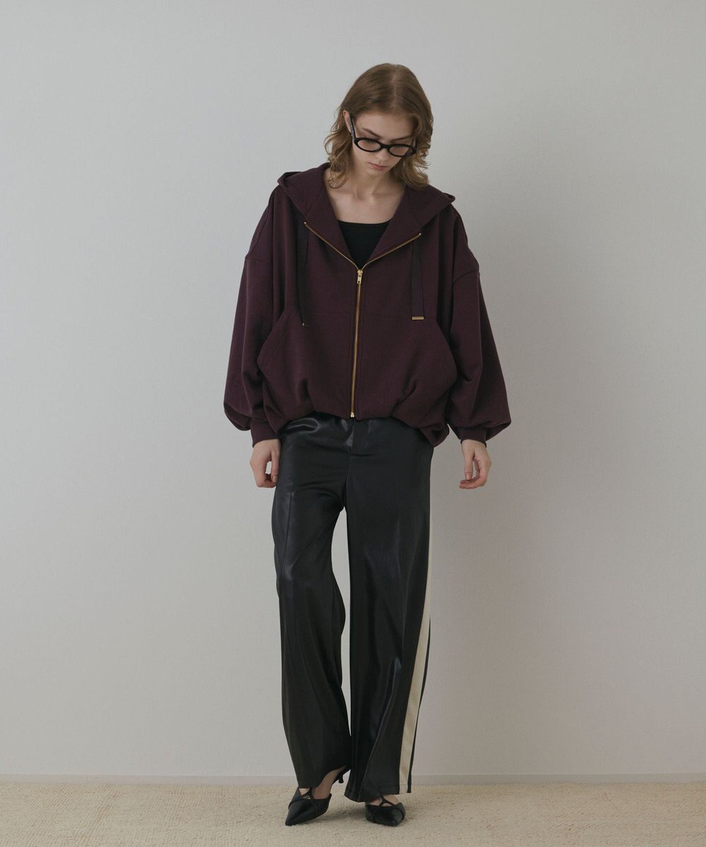 GRACE CONTINENTAL バル－ン裏毛パ－カ－ 