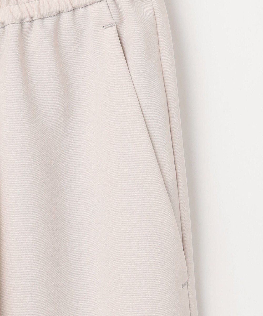 23区 L 【洗える】2WAYストレッチツイル ワイドパンツ 