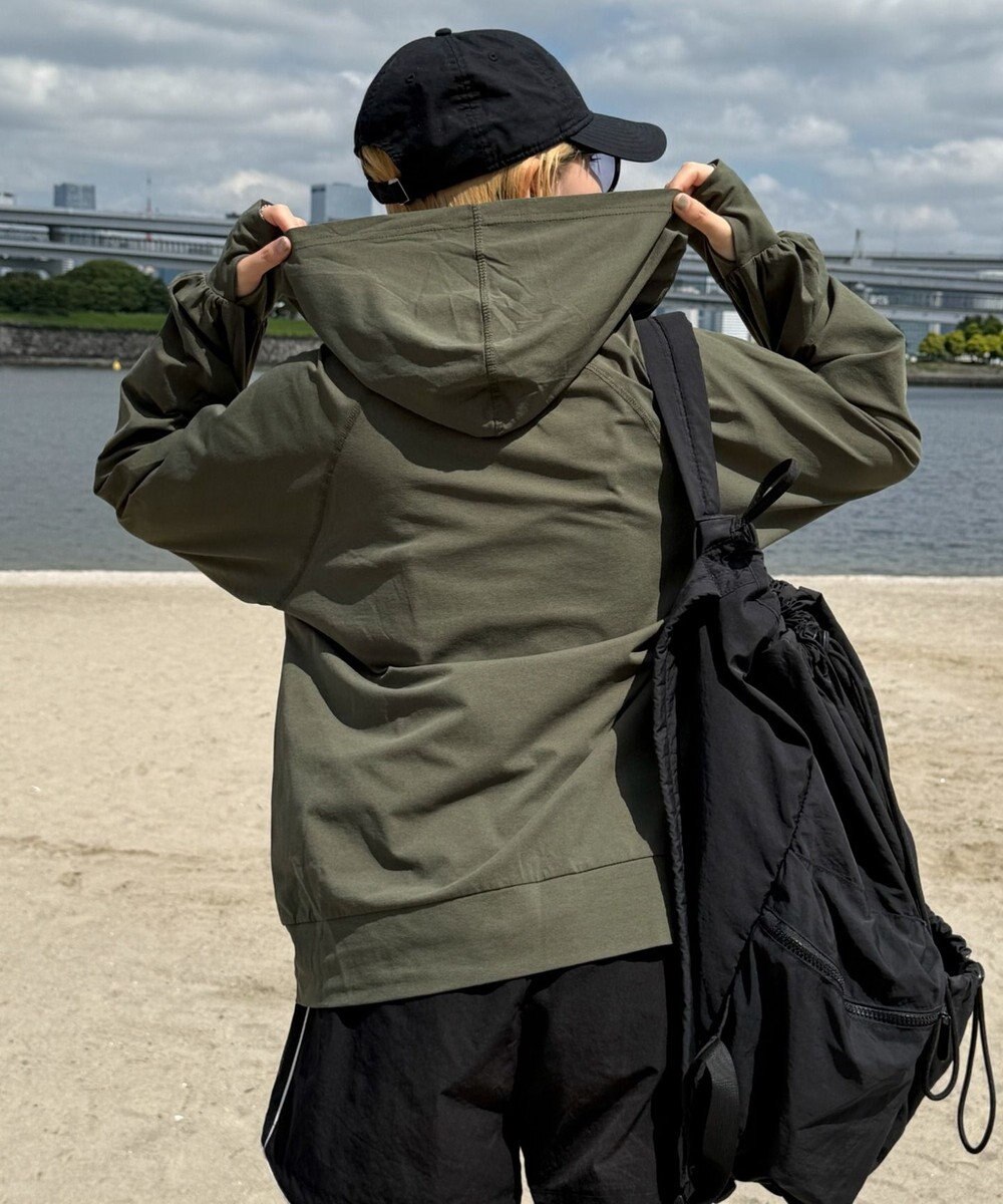 WEGO 【UVカット/吸水速乾】ラッシュガードパーカー 