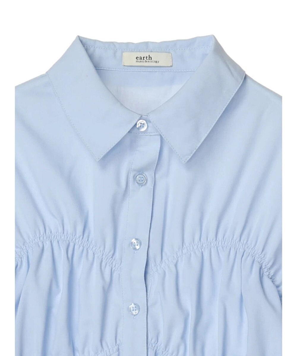 earth music&ecology ビスチェライクシャーリングシャツ 