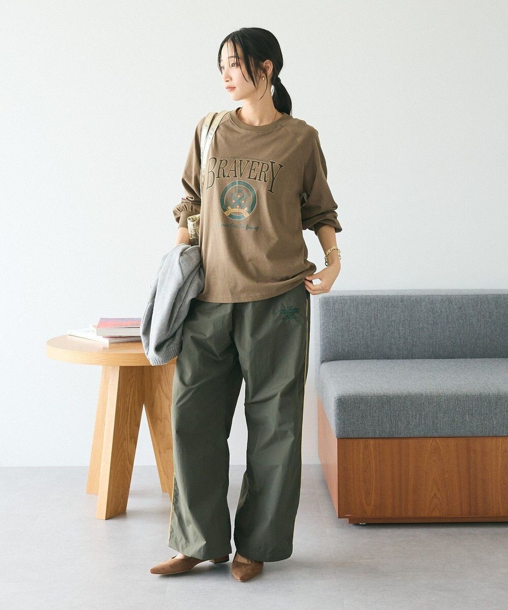 CRAFT STANDARD BOUTIQUE ラグランフロッキープリントＴｅｅ 