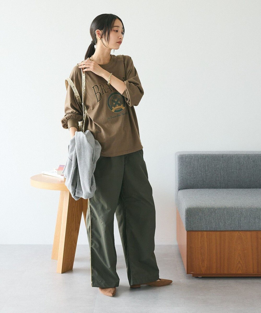 CRAFT STANDARD BOUTIQUE ラグランフロッキープリントＴｅｅ 