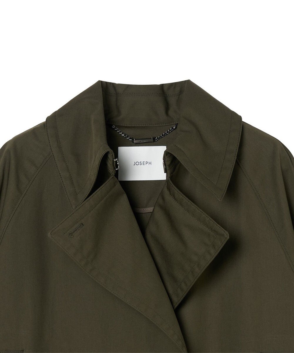 JOSEPH コットンブレンド　トレンチジャケット 