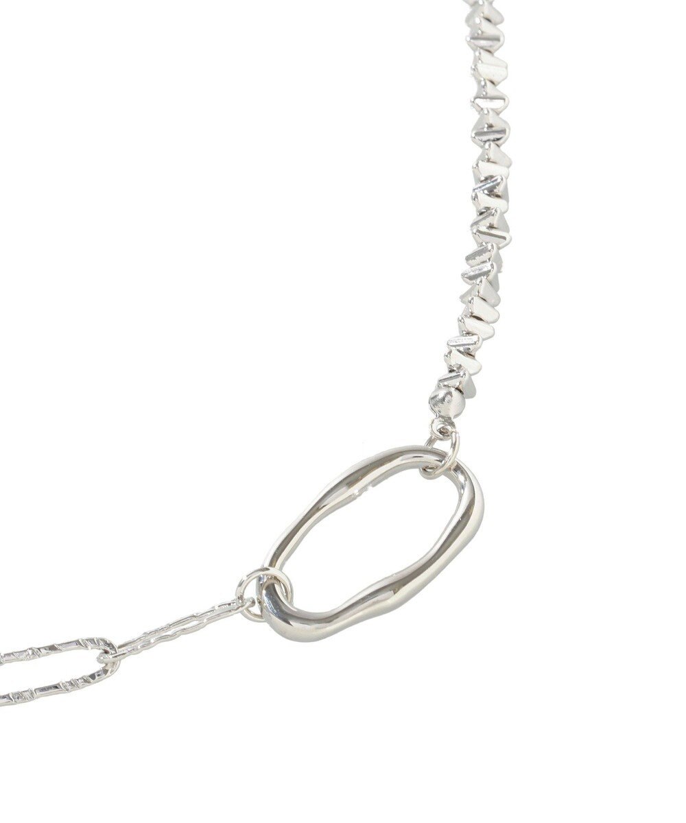 Green Parks オーバルチェーンつなぎネックレス 