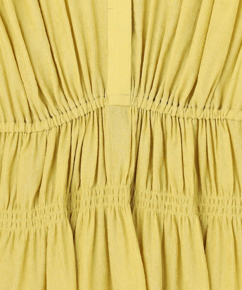 組曲 【先行予約】シアーリンクルクロス ティアードブラウス 