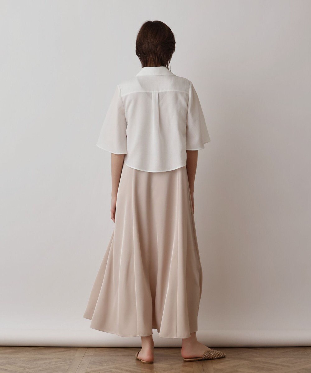 GRACE CONTINENTAL フレアスリーブシャツ 