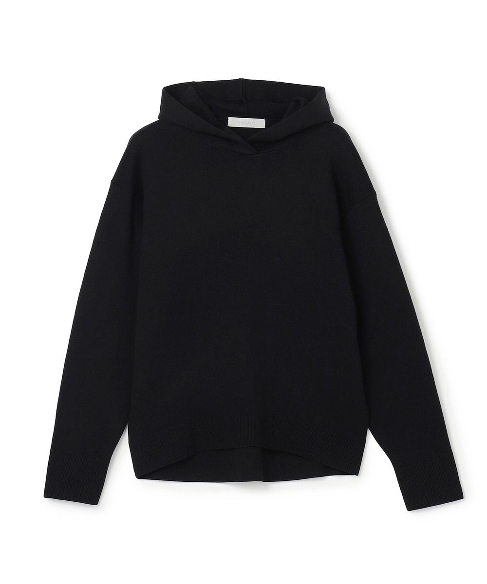 UNFILO コットンカシミヤニット フーディ 