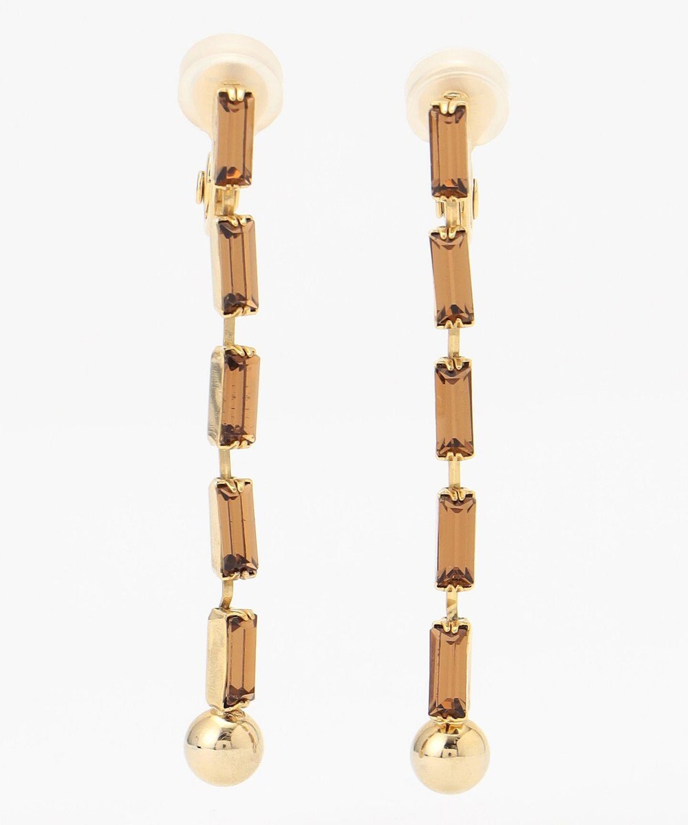 自由区 【SHIHOさん着用】プレシオサダイヤレーン イヤリング 