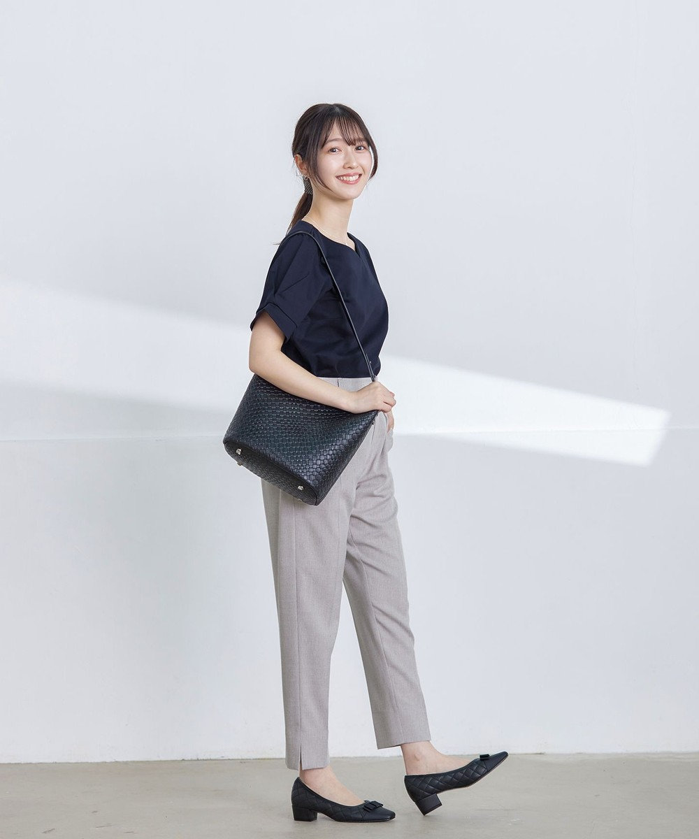 Tiaclasse 【UVケア・接触冷感】“あまラク” ハートネックカットソートップス 