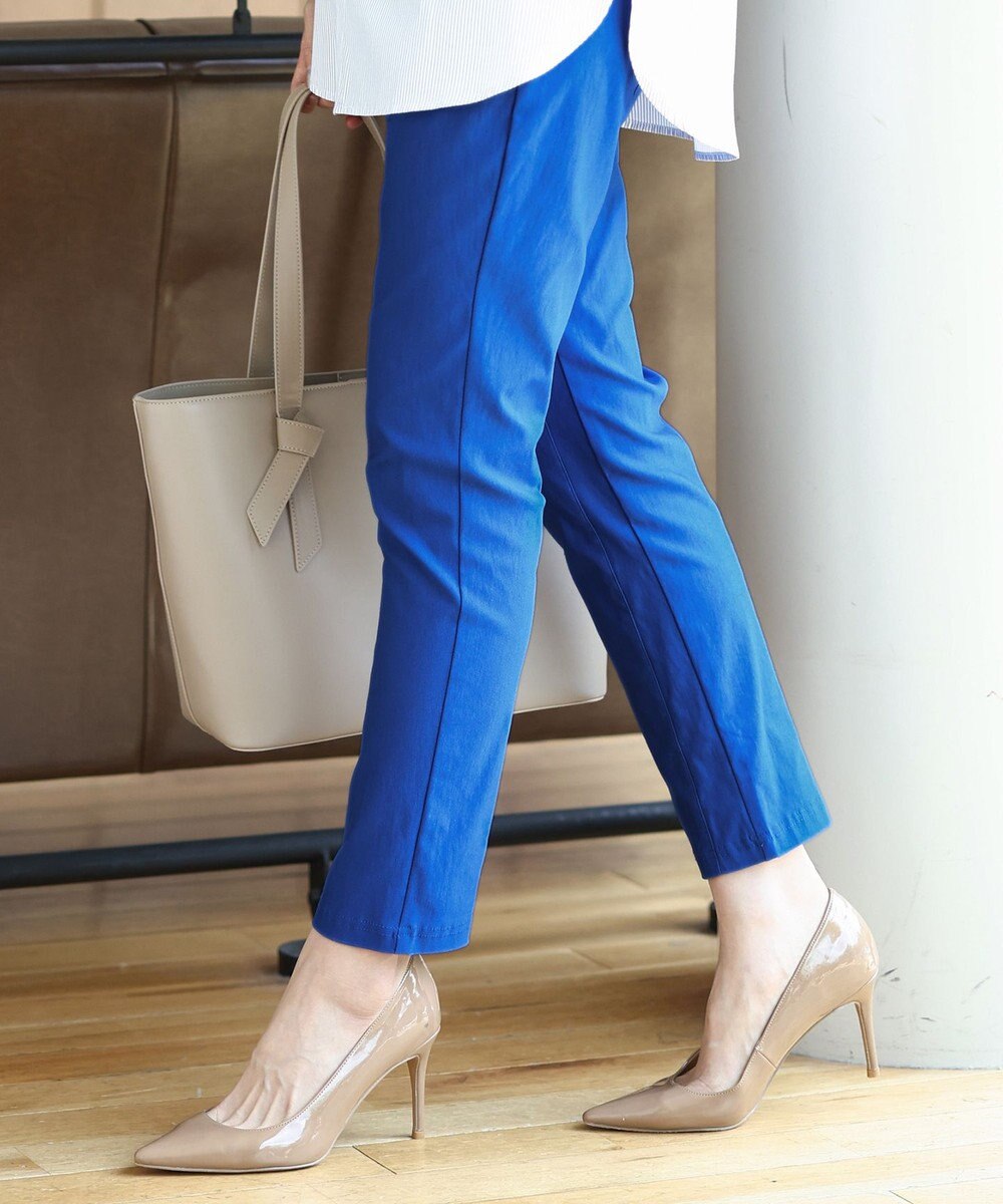 Tiaclasse 【接触冷感・洗える】はき痩せ美脚パンツ 