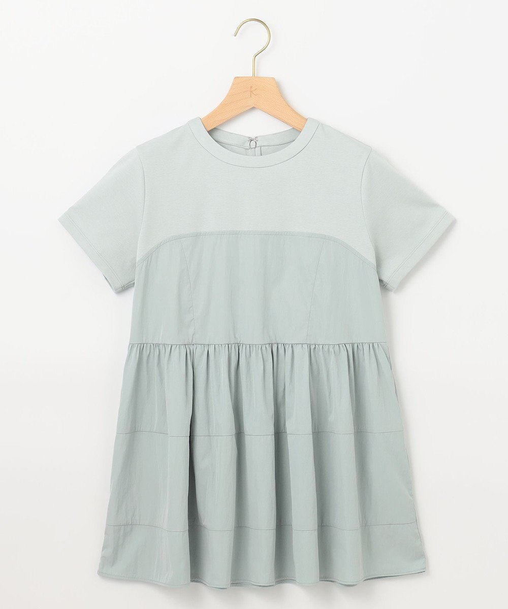 組曲 L 【接触冷感】ビスチェレイヤードTシャツ 