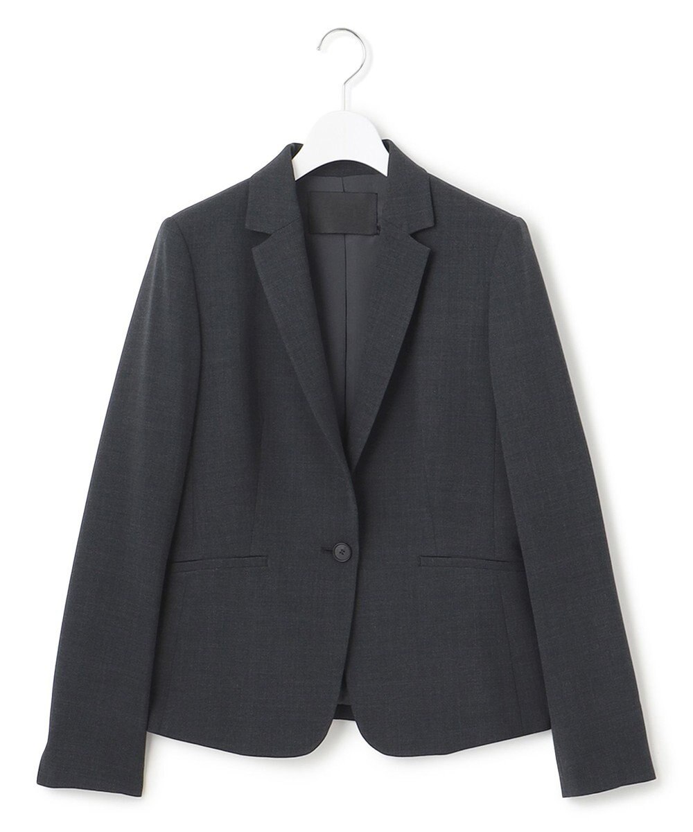 ICB 【UVカット・洗える】ウール2WAYストレッチ テーラードジャケット 