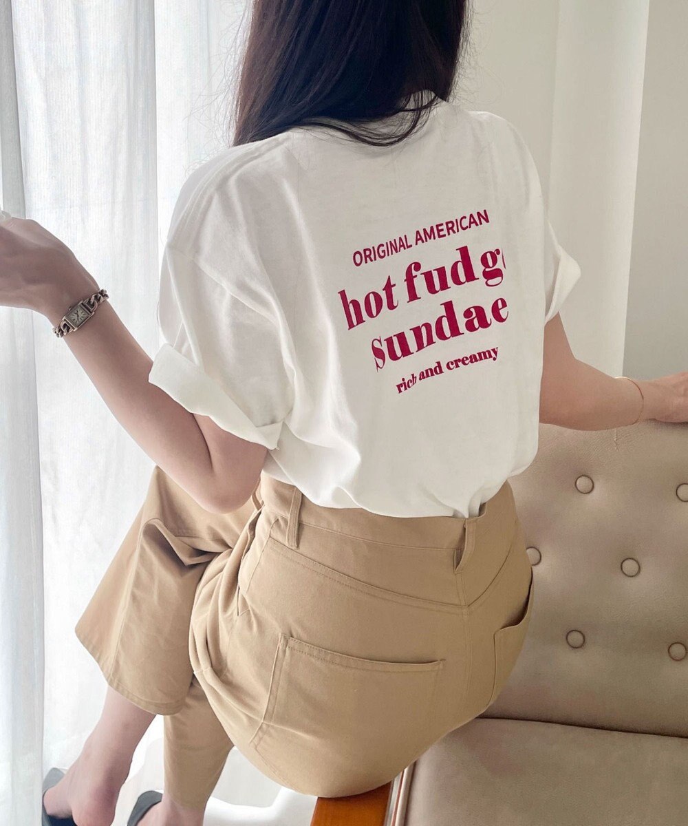 WEGO 【新色追加/手洗い可/綿100%/MLXLサイズ】クルーネックプリントTシャツ 