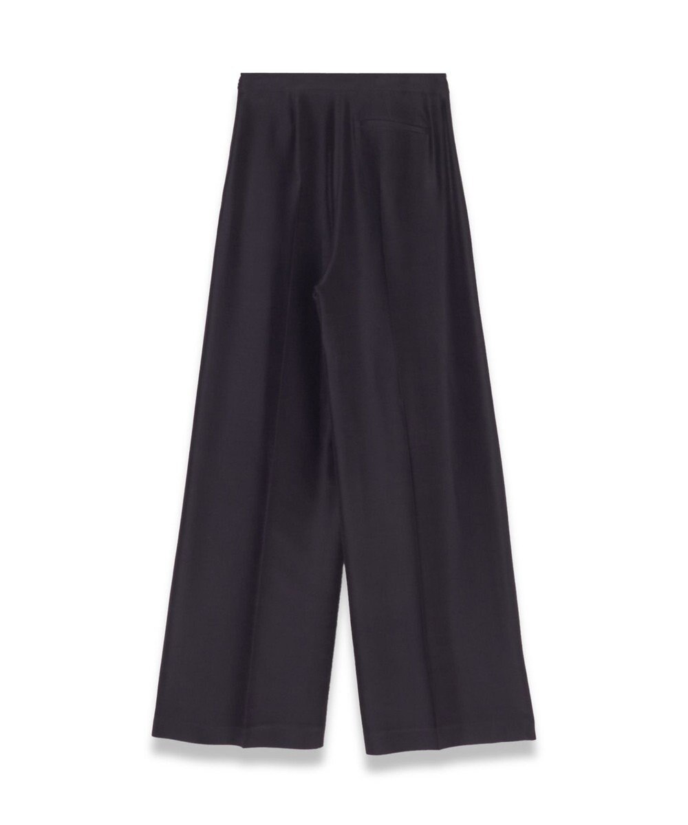 JOSEPH イブニングシルク　ワイドトラウザーズ 