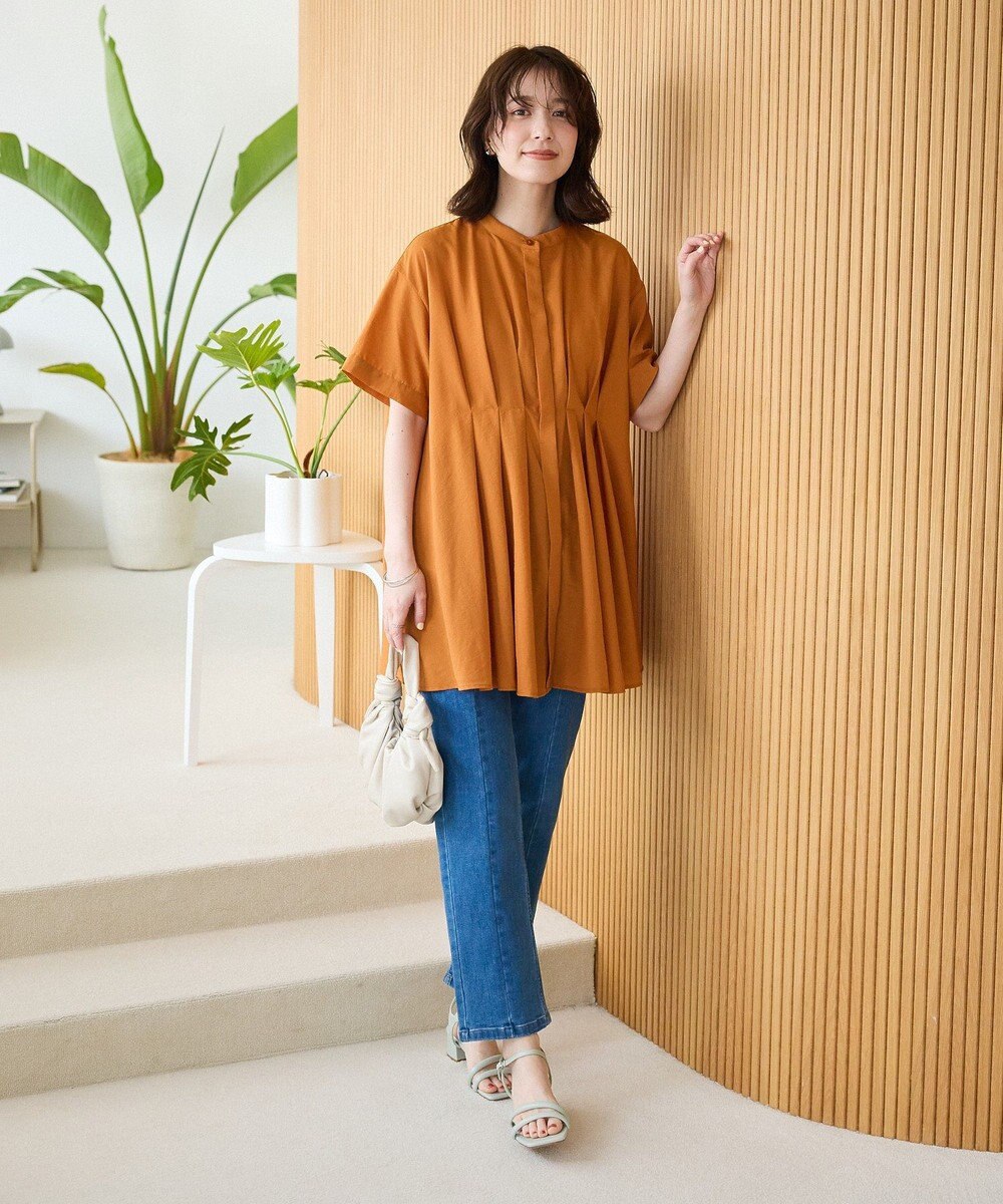 Green Parks ウエストタックシャツチュニック 