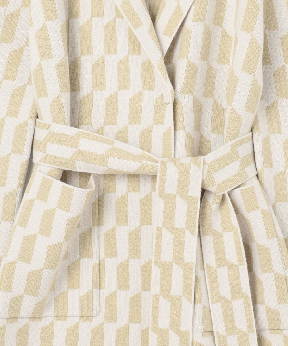 JOSEPH アルコーブ　インターシャ　ニットコート 