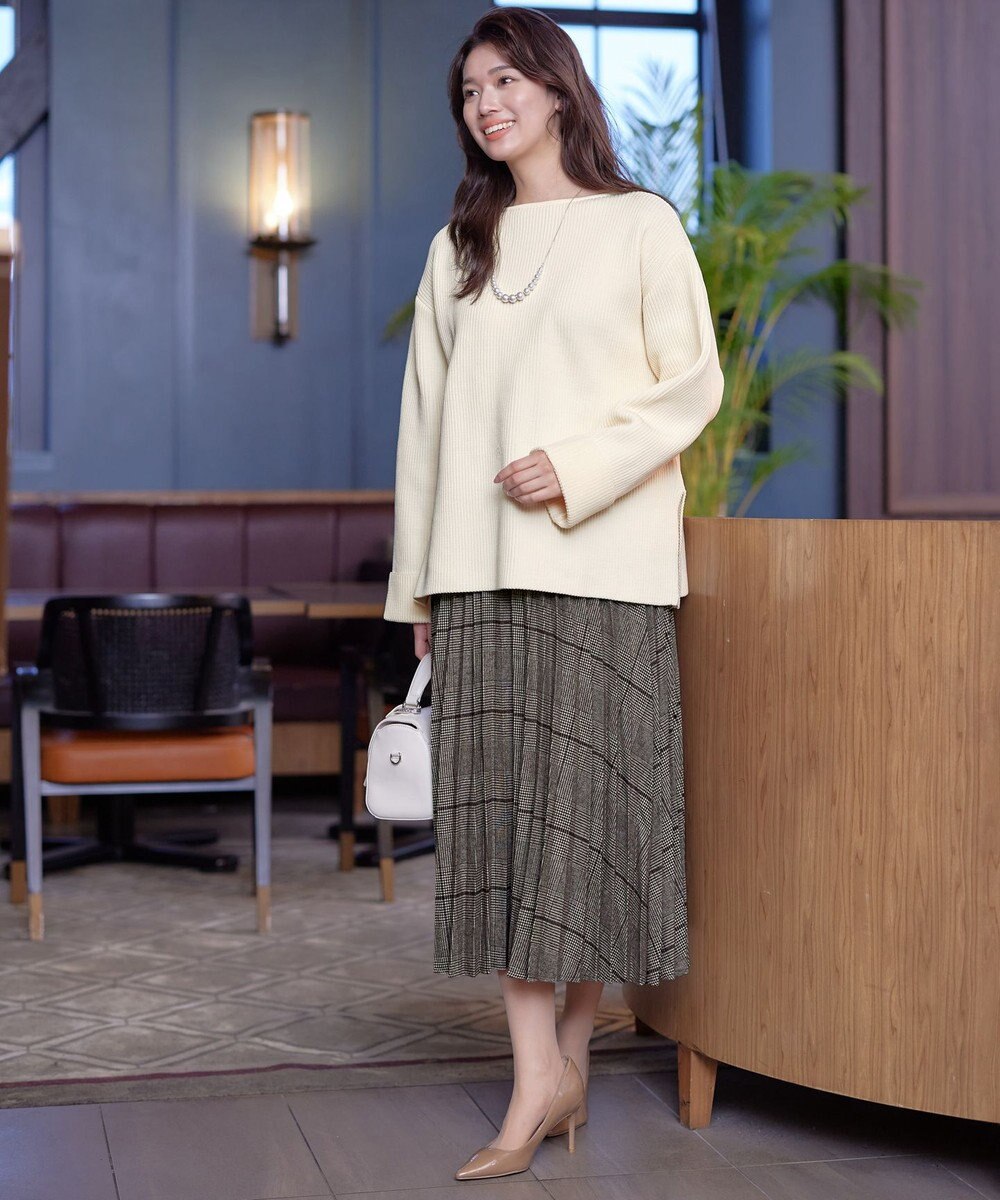 Tiaclasse 【安田美沙子さん着用】チェックプリーツスカート 