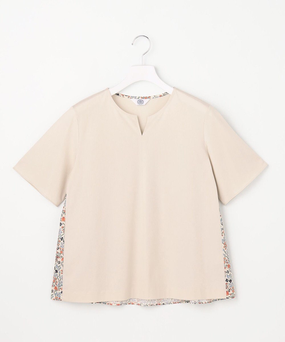 J.PRESS LADIES S 【一枚で着映え】LIBERTYコンビ バックデザイン カットソー 