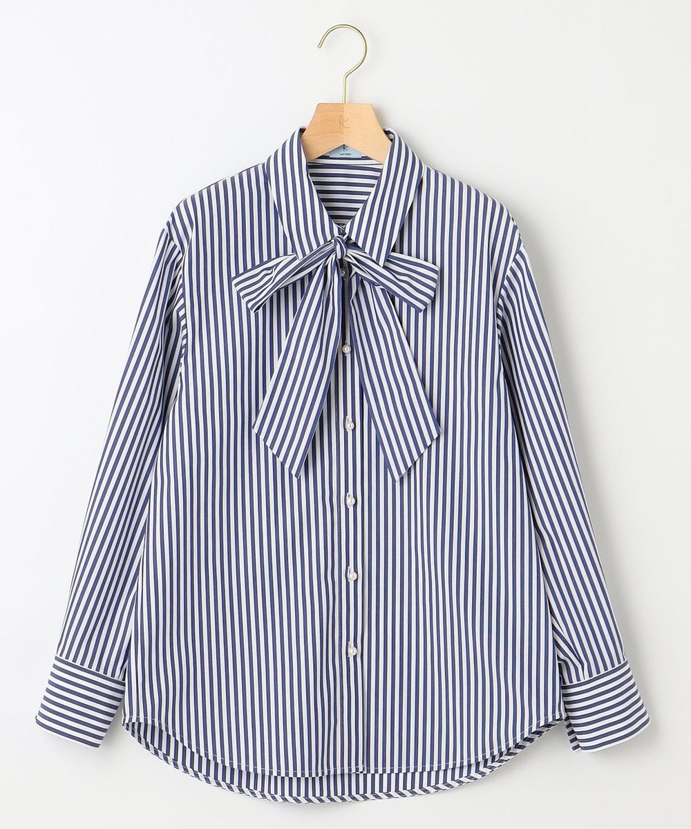 組曲 L 【ボウタイ付き】メッセージシャーティング シャツ 