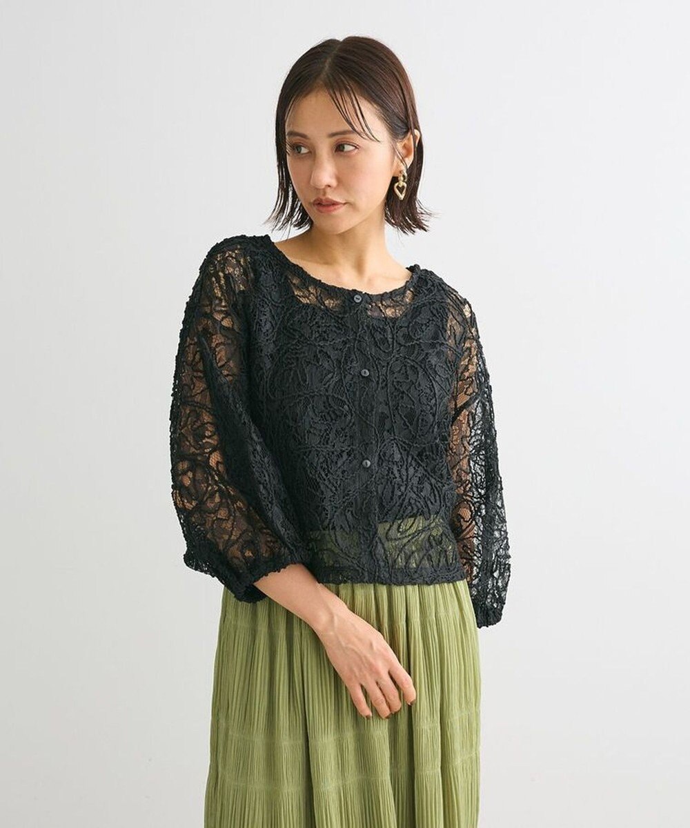 Green Parks ２ＷＡＹ　コードレースブラウス 