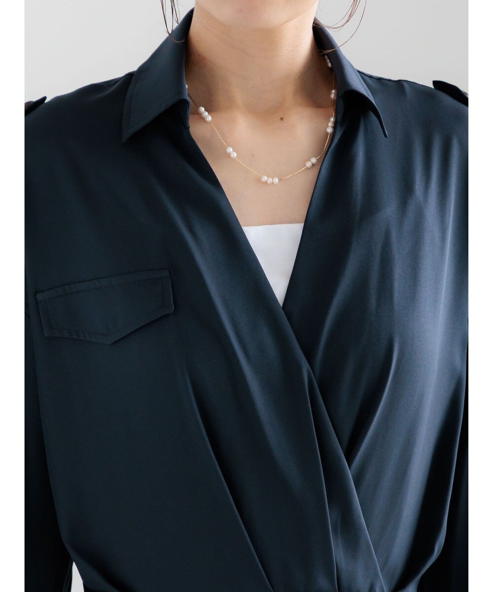 Te chichi トレンチカシュクールワンピース《2026 spring catalog item》 