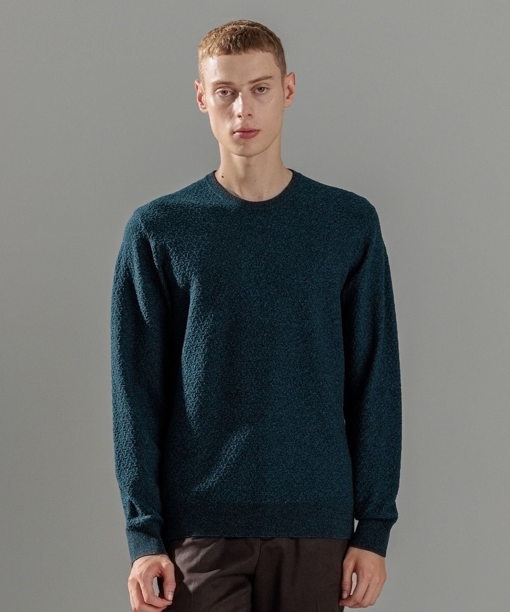 JOSEPH HOMME 【イージーケア】 ヴィスコースリンクス　クルーネックニット 